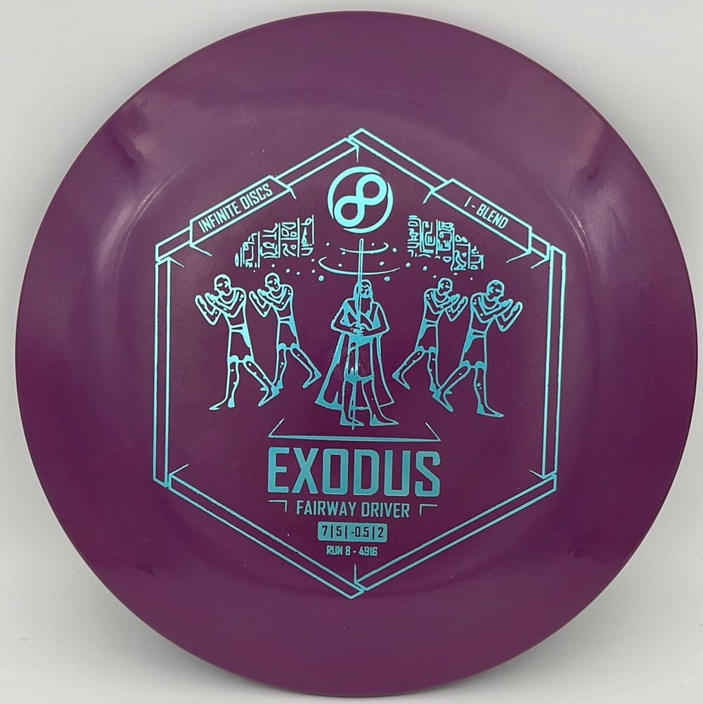 Infinite Discs Exodus I-Blend Purple Disc Golf Fairway Driver